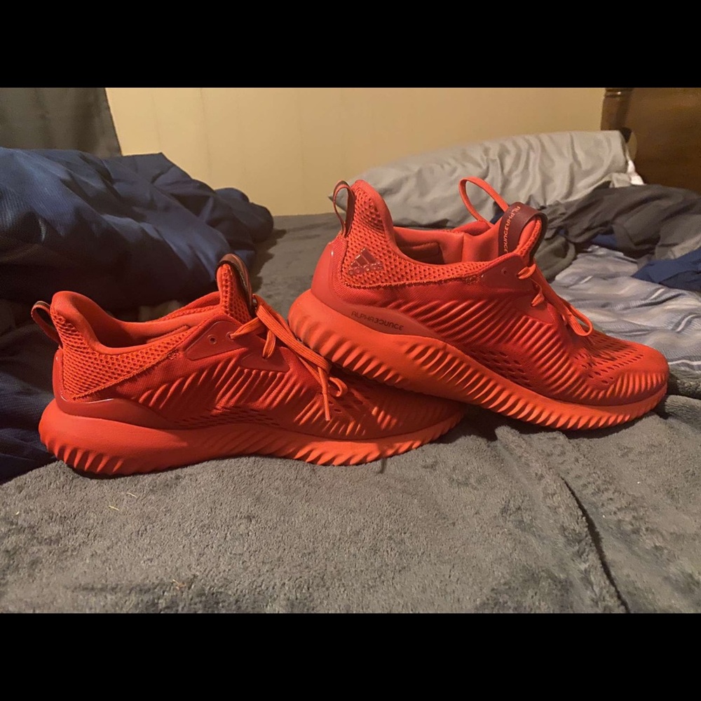 all red alpha bounces for men